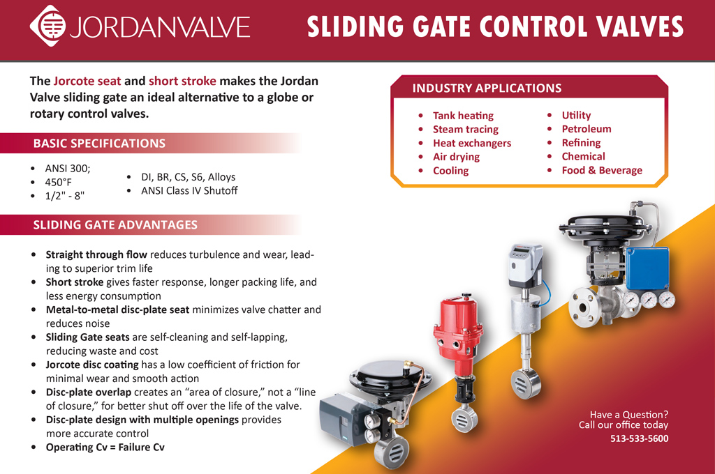 Sliding Gate Control Valves